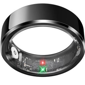 Black Smart Ring size 9 (D04)